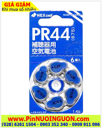 Pin máy trợ thính Nexcell A675, PR44 _Pin máy điếc Nexcell A675, PR44 _Made in Japan| HẾT HÀNG
